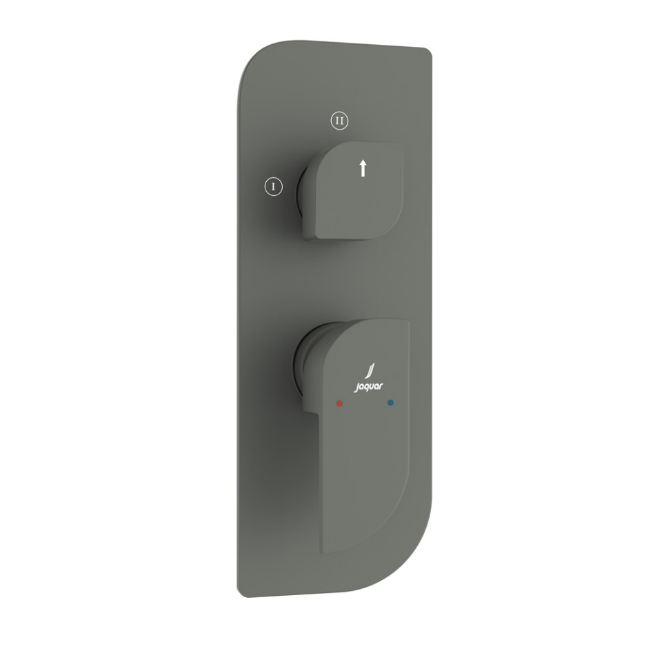 Picture of Miscelatore doccia Aquamax monocomando con deviatore a 3 vie - Grafite