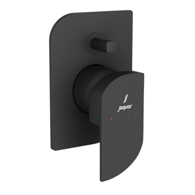 Immagine di Exposed Part Kit of Single Lever Hi Flow In-wall Diverter - Black Matt