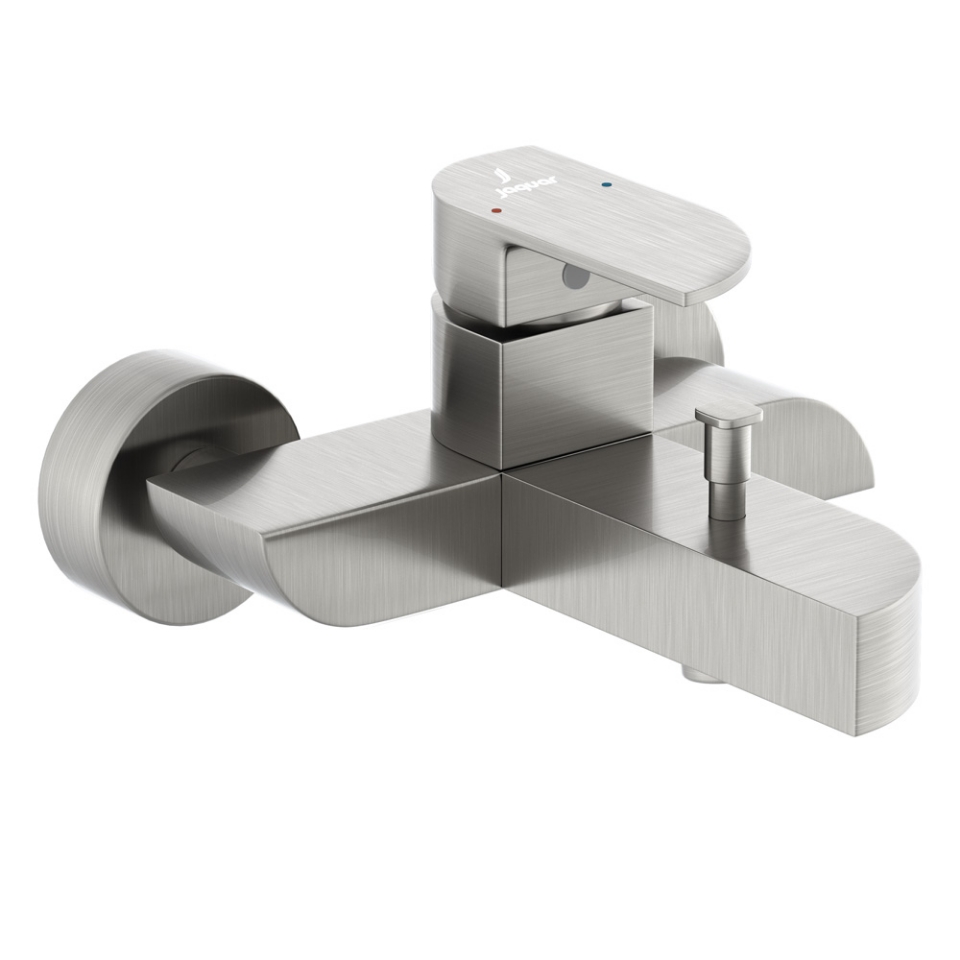 Picture of Miscelatore vasca esterno con deviatore - Acciaio inox