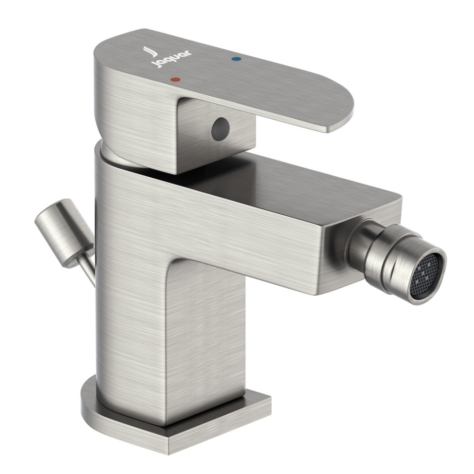 Picture of Miscelatore monocomando per bidet con scarico automatico - Acciaio inox
