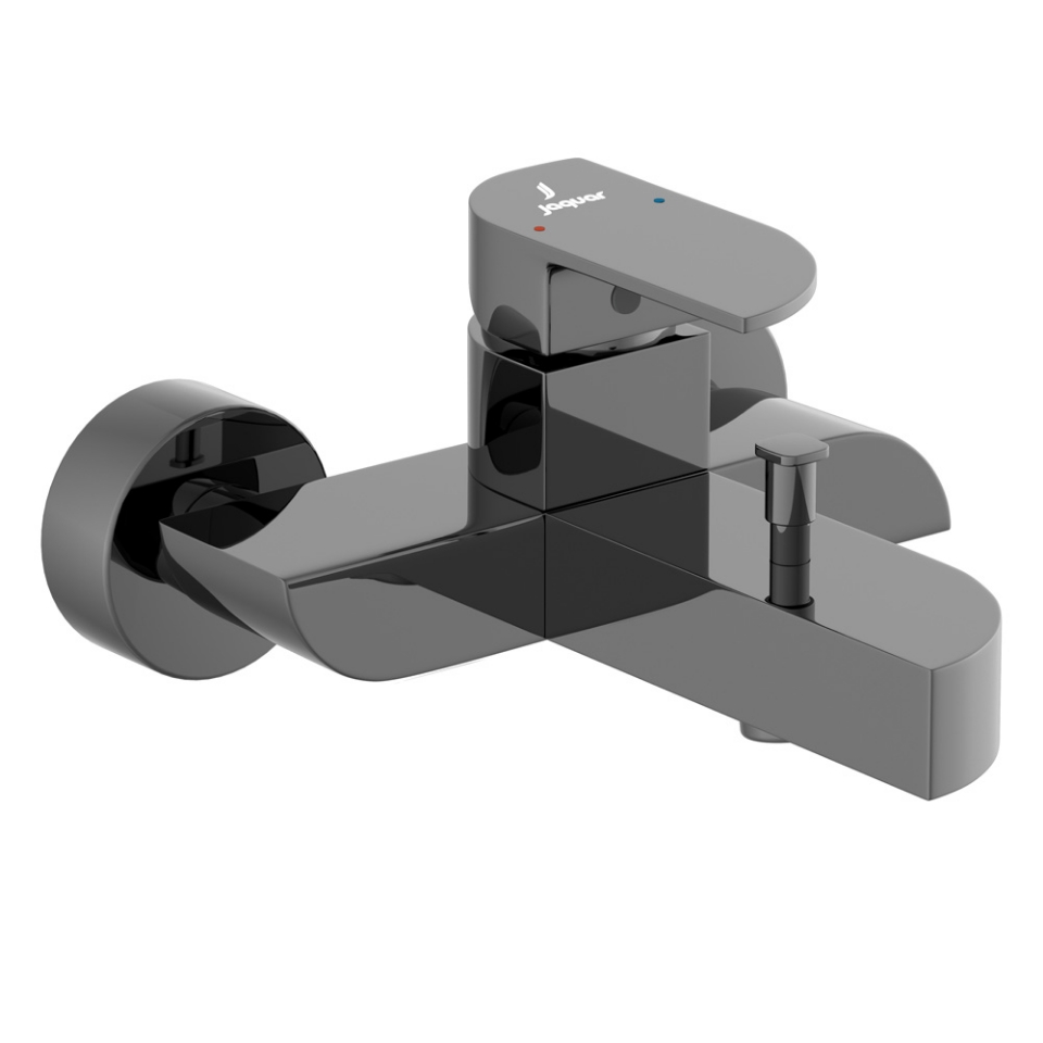 Picture of Miscelatore vasca esterno con deviatore - Cromo nero