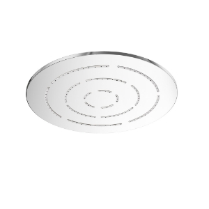 Immagine di Soffione doccia monofunzione tondo Maze - cromo