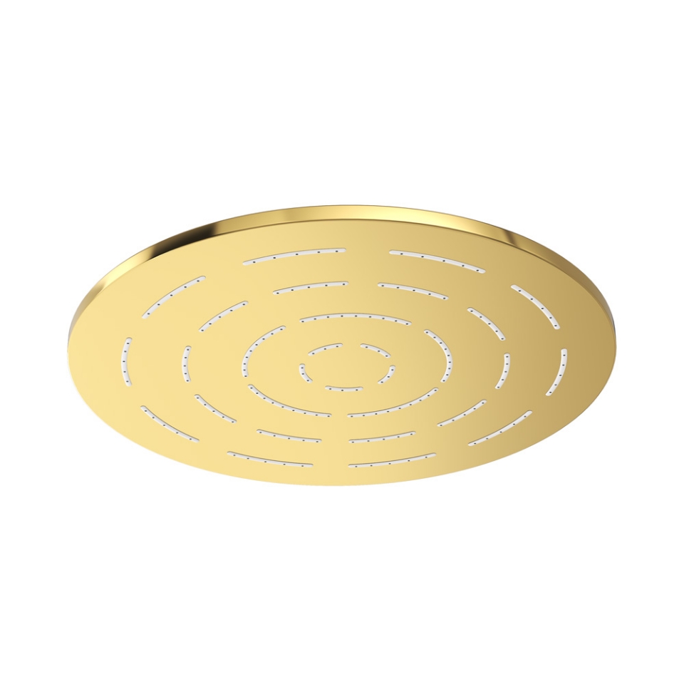 Picture of Round Shape Maze Overhead Shower - Gold Bright PVD
