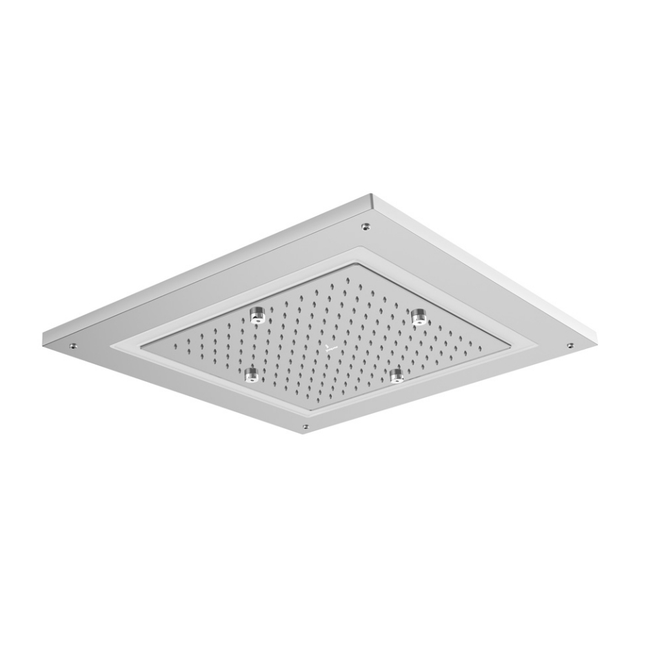 Picture of Soffione doccia Duoflo quadrato - Cromato