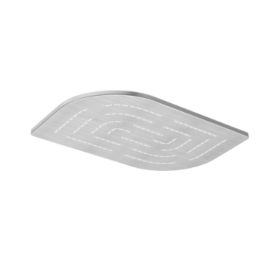 Immagine di Soffione doccia monofunzione Alive Maze - Acciaio inox