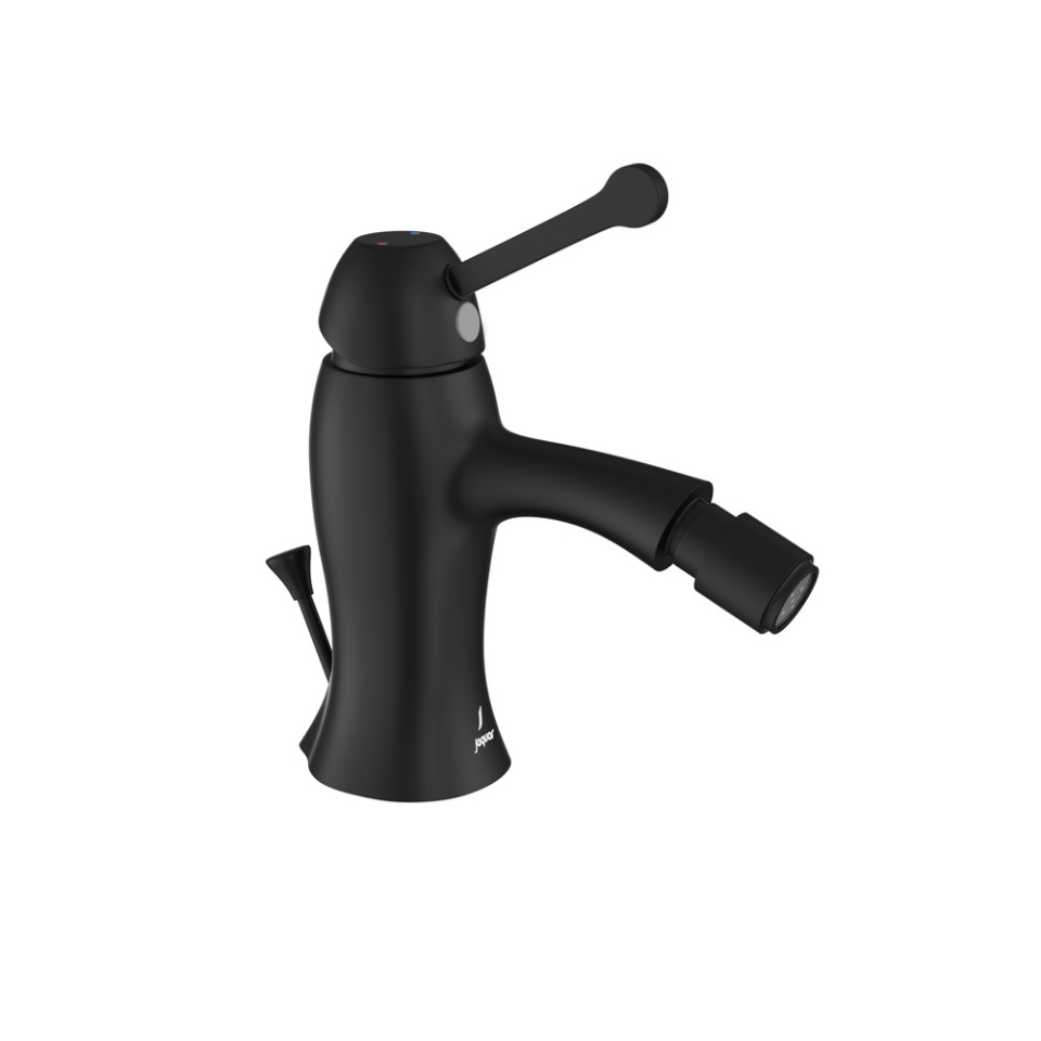 Picture of Miscelatore monocomando per bidet - Nero opaco