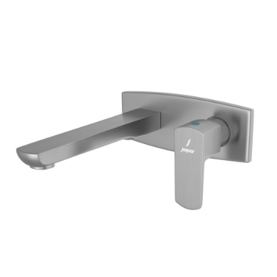 Immagine di Parte esterna per miscelatore lavabo a parete  - Cromo satinato