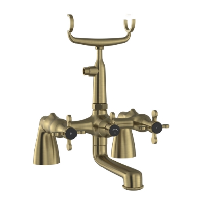 Immagine di Miscelatore vasca esterno con deviatore - Bronzo antico