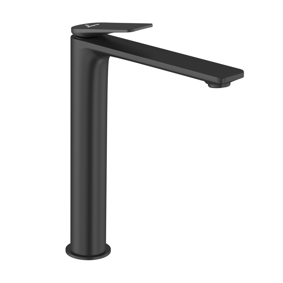 Picture of Miscelatore monocomando alto per lavabo - Nero opaco