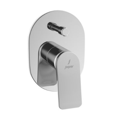 Immagine di Kit parte esposta di deviatore monocomando da incasso - Cromato