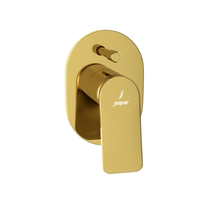Immagine di Parte esterna per miscelatore doccia con deviatore - Oro lucido PVD