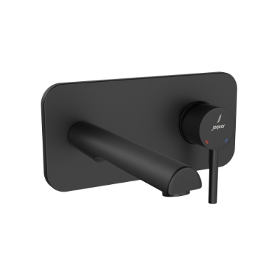 Immagine di Parti esposte della valvola manuale monocomando built-in da incasso - Nero opaco