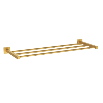 Immagine di Rack porta asciugamani - Oro opaco PVD