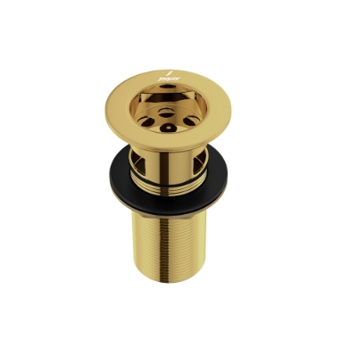 Immagine di Piletta di scarico per lavabo - Oro lucido PVD