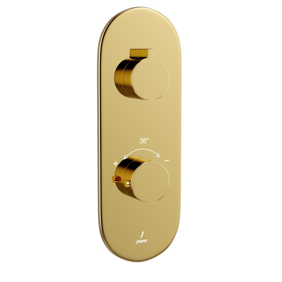 Picture of Miscelatore doccia termostatico Aquamax - Oro lucido PVD