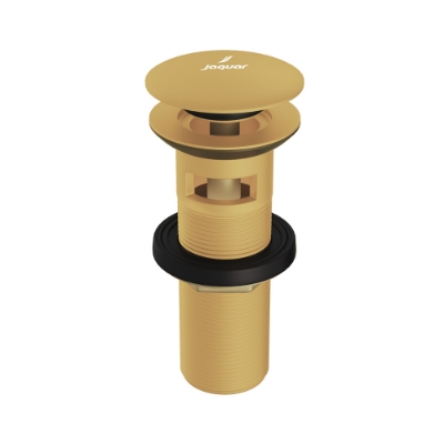 Immagine di Piletta lavabo click-clack - Oro opaco PVD