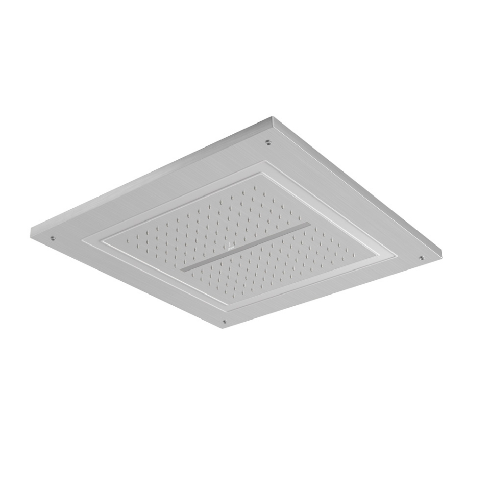 Picture of Soffione doccia Duoflo quadrato - Oro opaco PVD