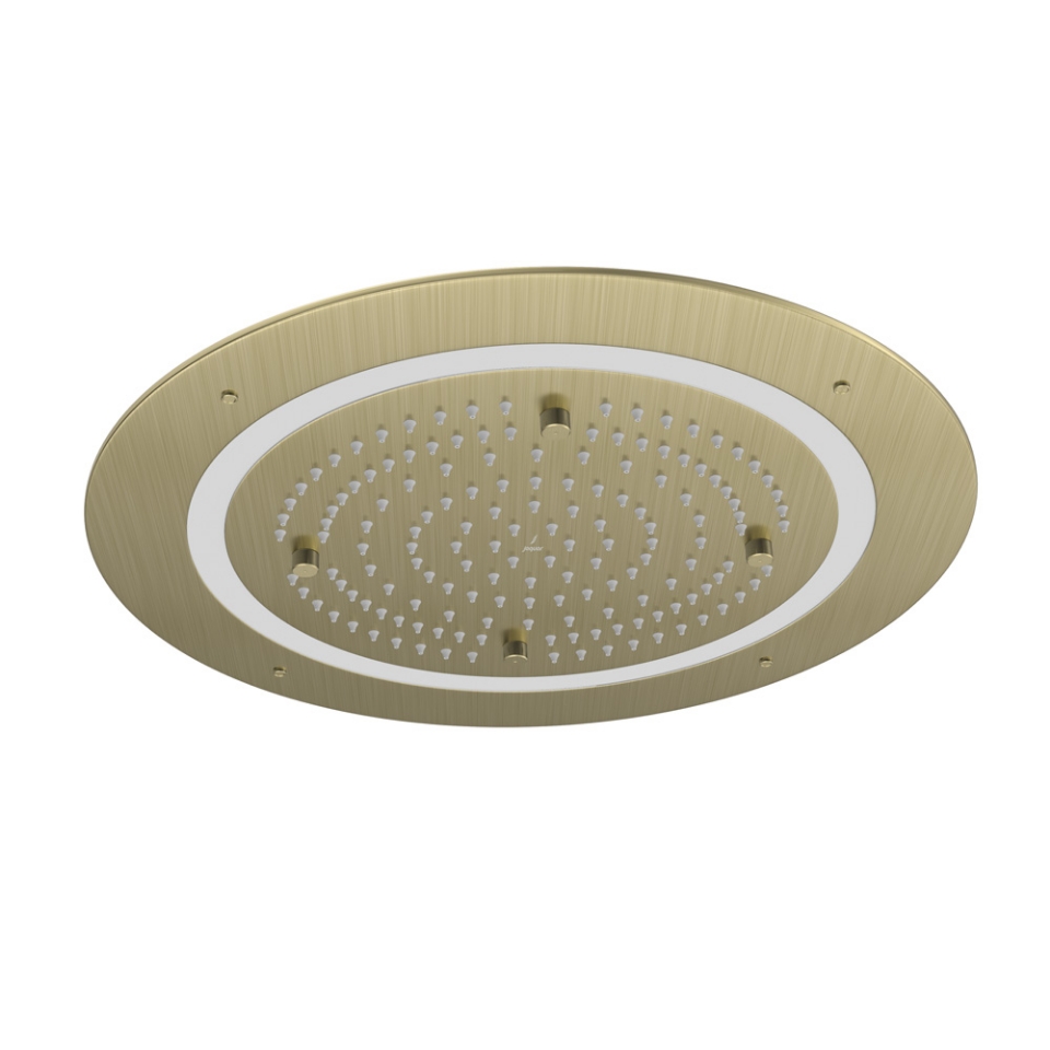 Picture of Soffione doccia Duoflo tondo - Oro opaco PVD