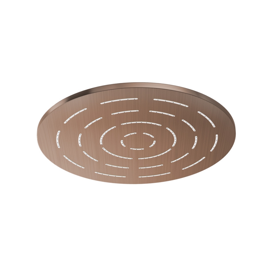 Picture of Single Function Round Shape Maze Overhead Shower - Antique Copper