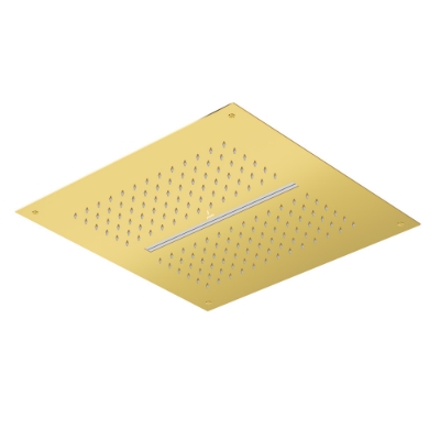 Immagine di Duoflo Shower Square Shape - Gold Bright PVD