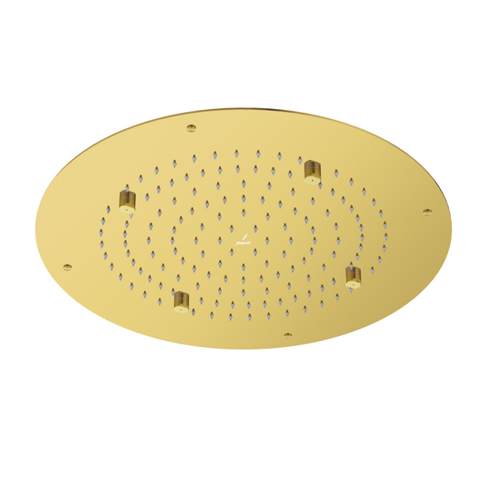 Picture of Soffione doccia Duoflo tondo - Oro brillante PVD