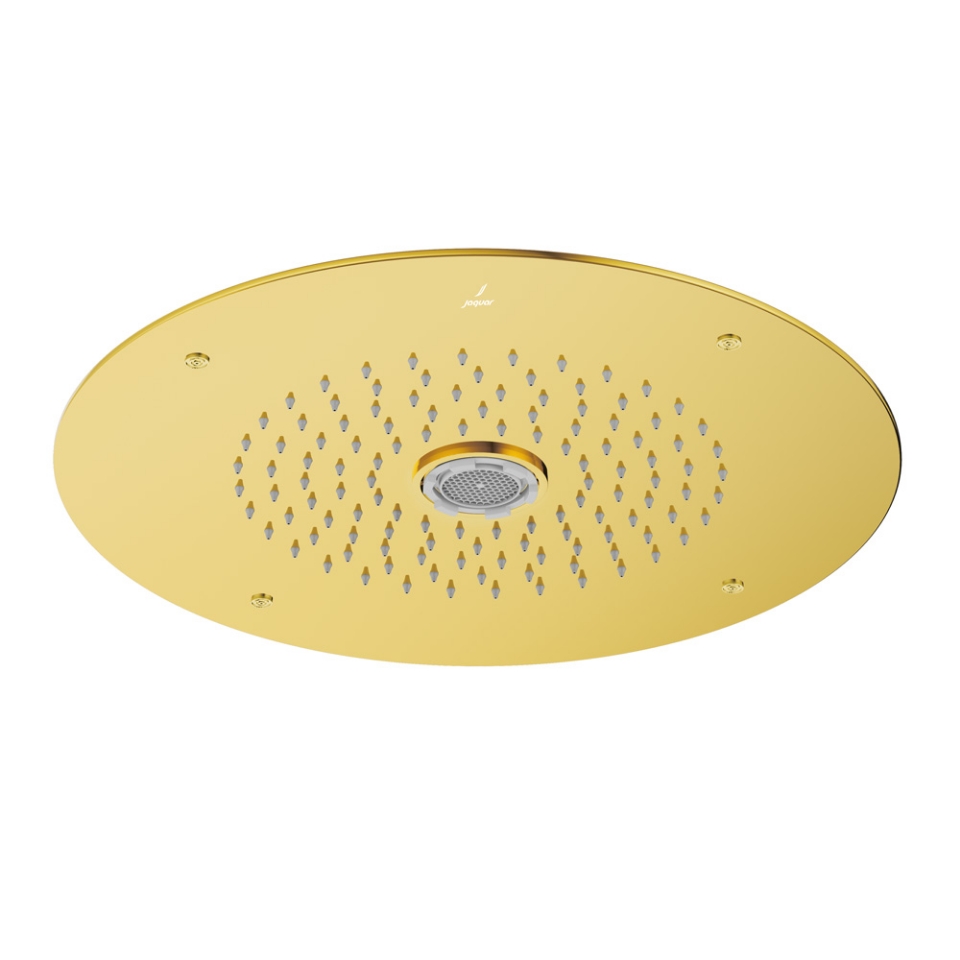 Picture of Soffione doccia Duoflo tondo - Oro brillante PVD