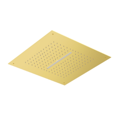 Immagine di Duoflo Shower Square Shape - Gold Bright PVD