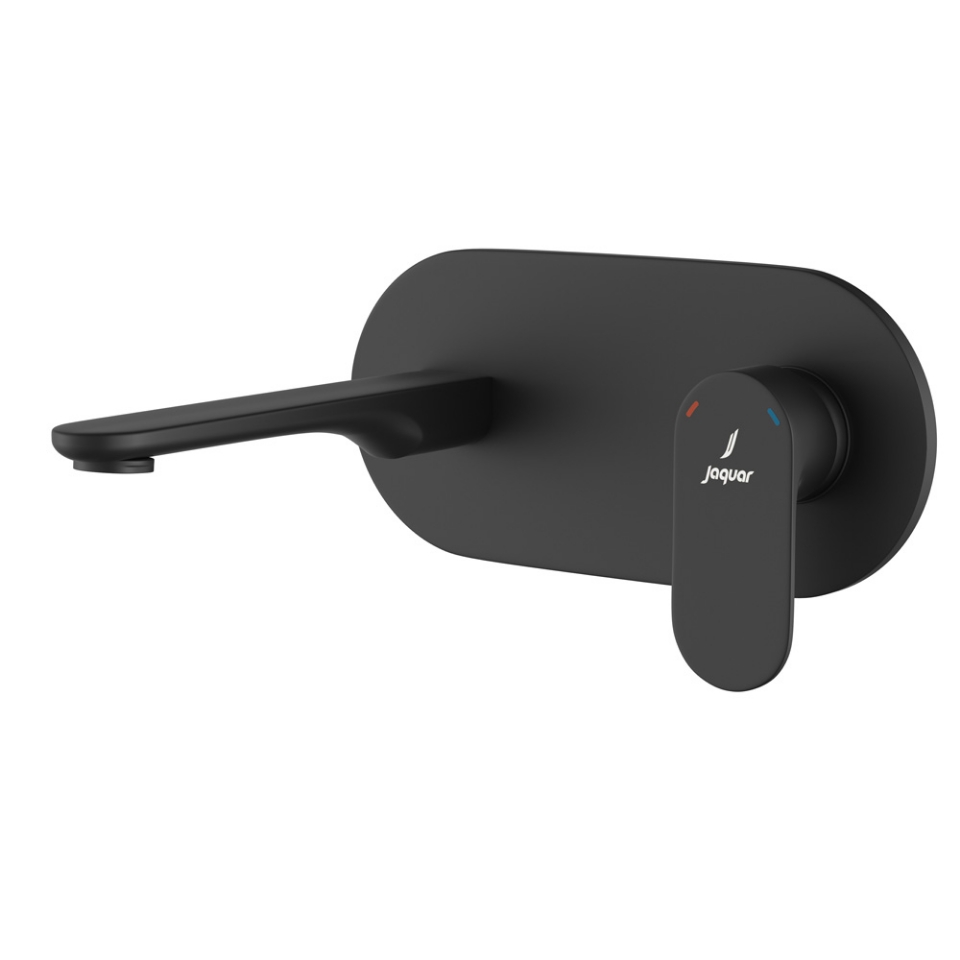 Picture of Parti esterne per miscelatore lavabo a parete - Nero opaco