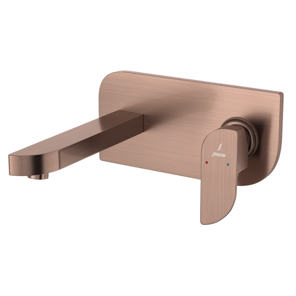 Picture of Parti esterne per miscelatore lavabo a parete - Rame antico