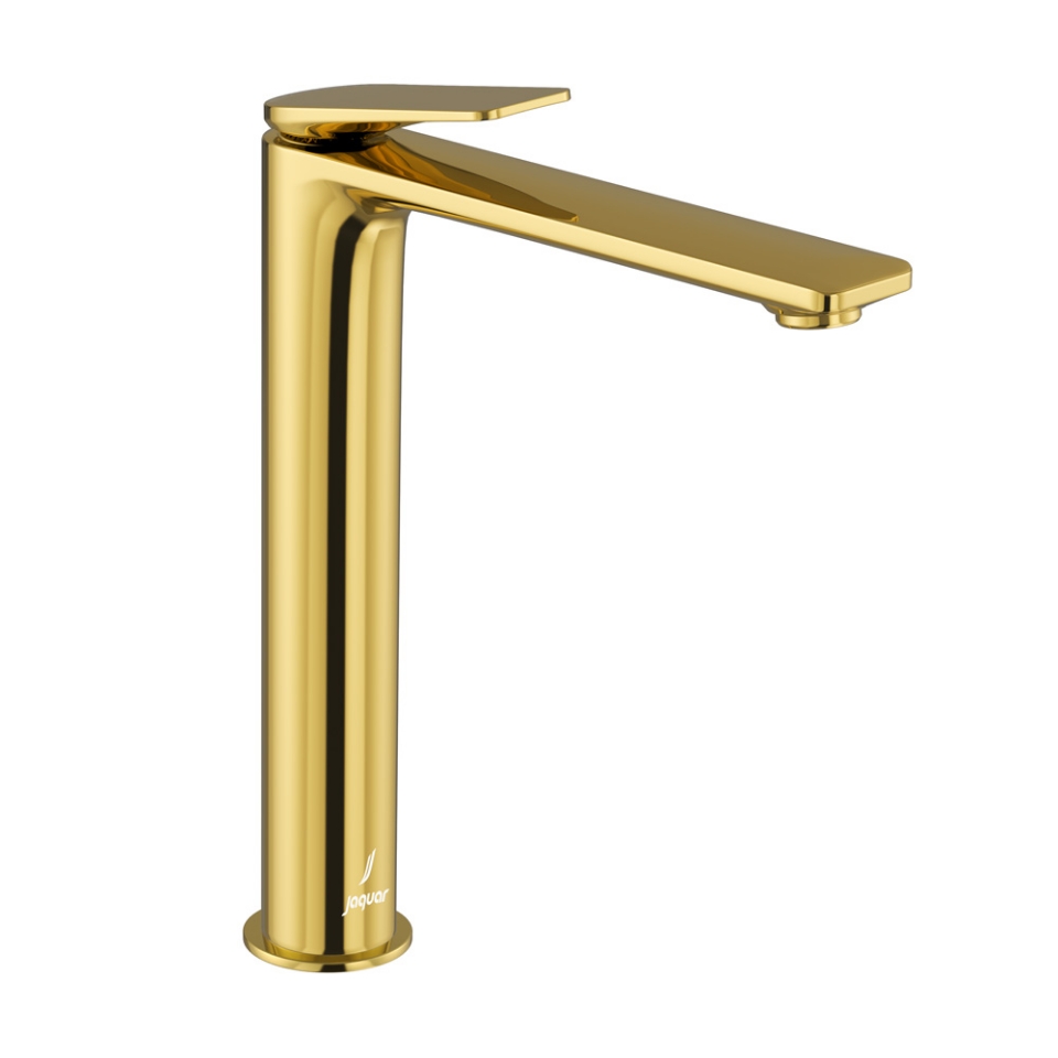 Picture of Miscelatore monocomando alto per lavabo - Oro lucido PVD