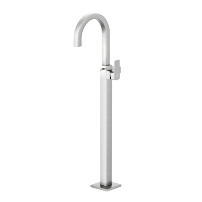 Immagine di Parti esterne per colonna vasca freestanding - Acciaio inox