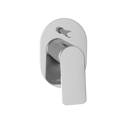 Immagine di Parte esterna per miscelatore doccia con deviatore - Cromo 