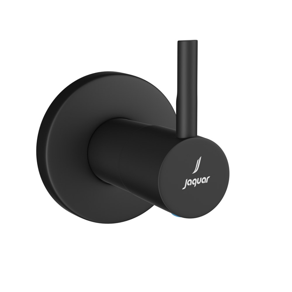 Picture of Kit parte esposta di rubinetto di arresto da incasso - Nero cromato