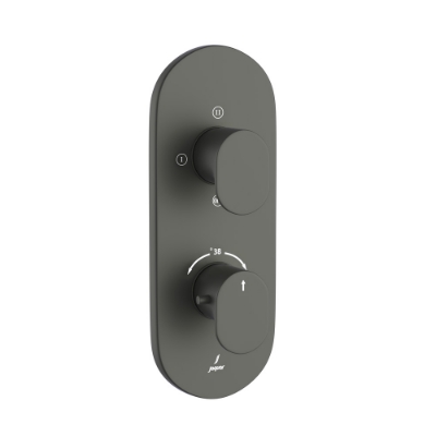 Picture of Aquamax Thermostatic Shower Mixer - Graphite
