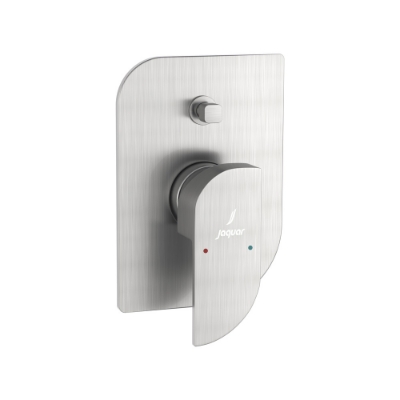 Immagine di Deviatore monocomando da incasso - Acciaio inox