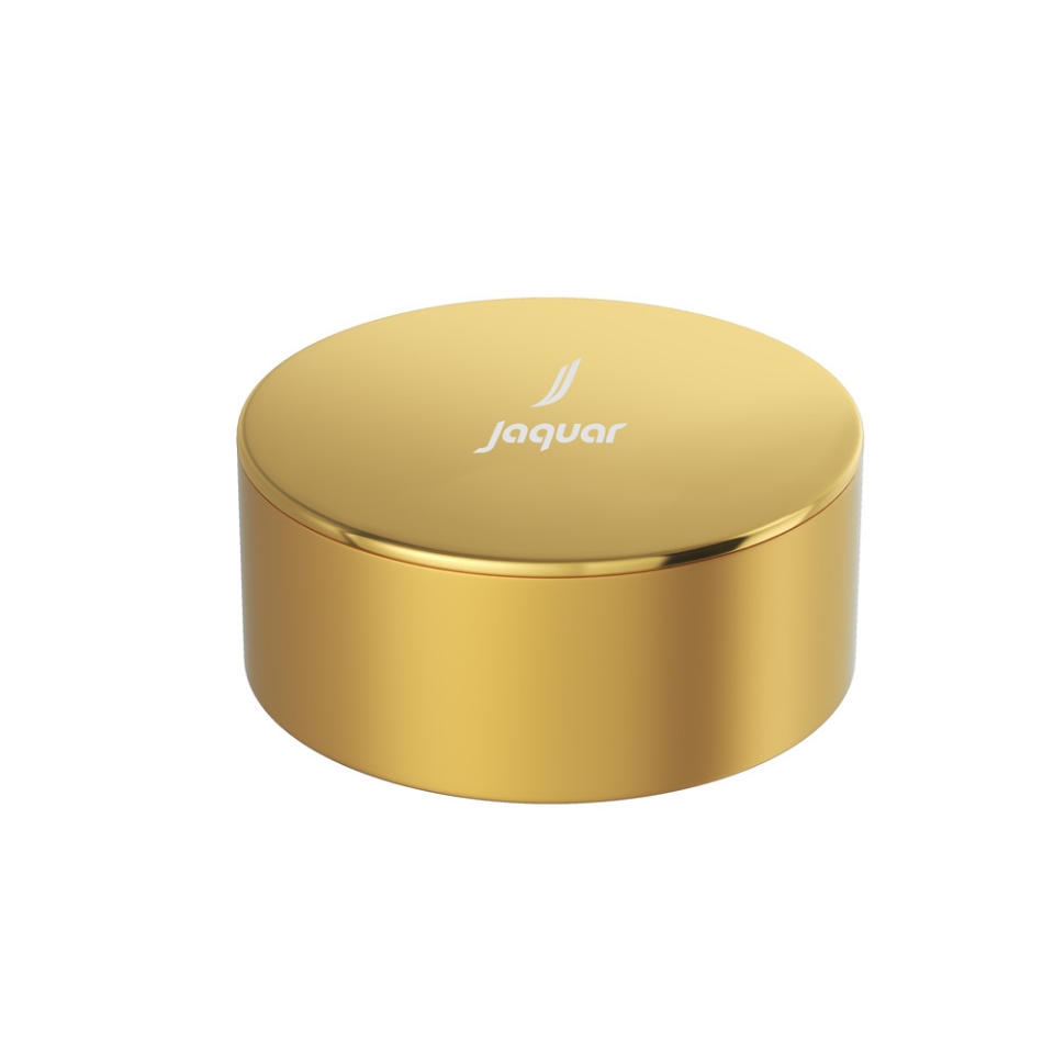 Picture of Coppia manopole per bordo vasca - Leva: Oro lucido PVD | Corpo: Oro opaco PVD