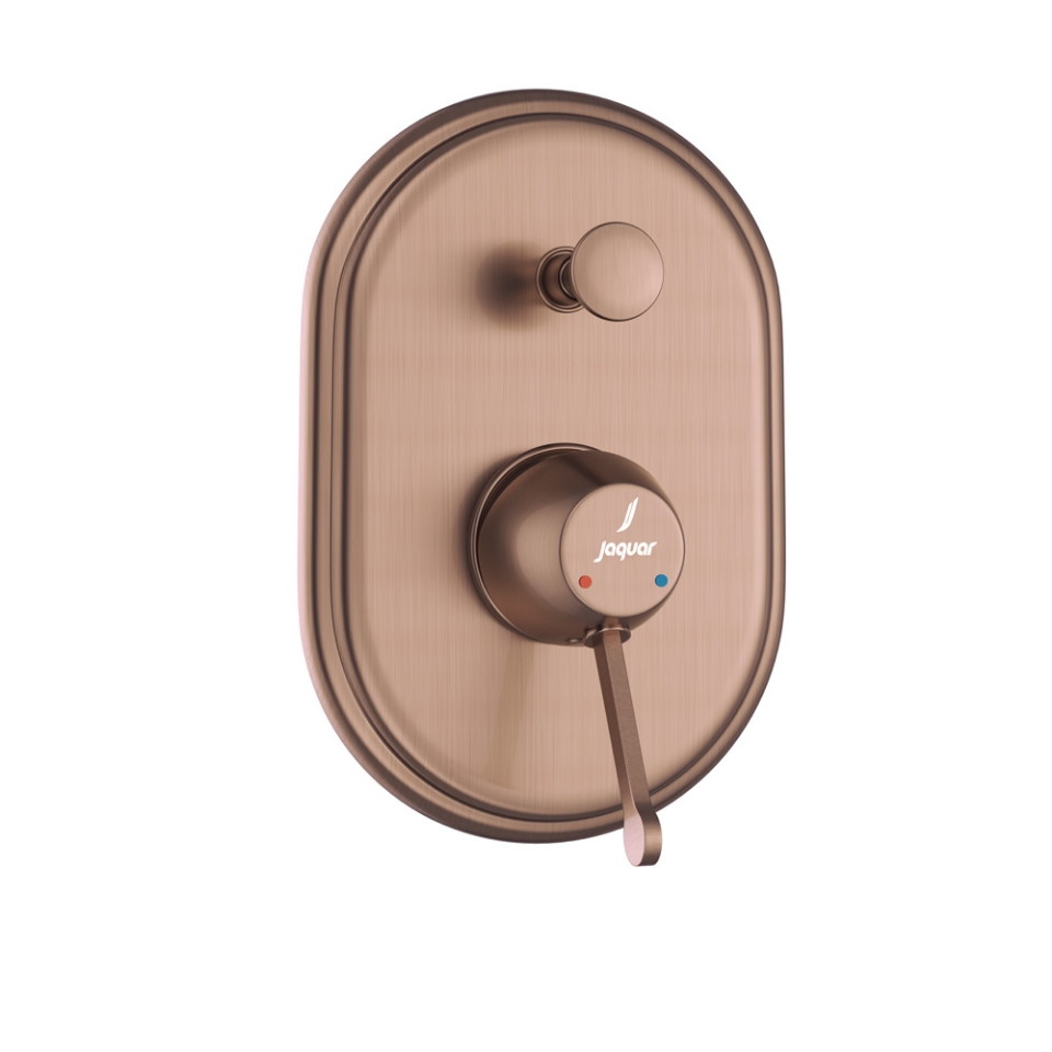 Picture of Single Lever In-wall Diverter - Antique Copper