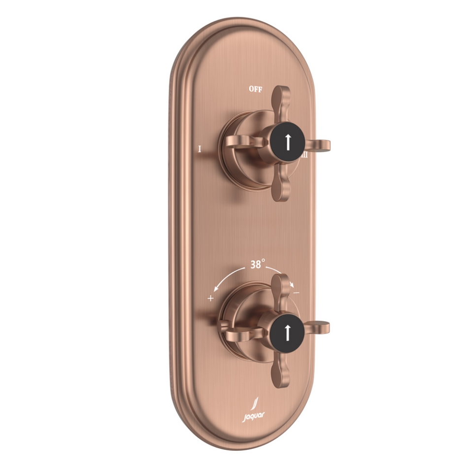 Picture of Miscelatore doccia termostatico Aquamax - Rame antico