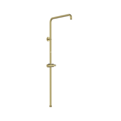 Immagine di Asta colonna doccia arrotondata - Bronzo antico