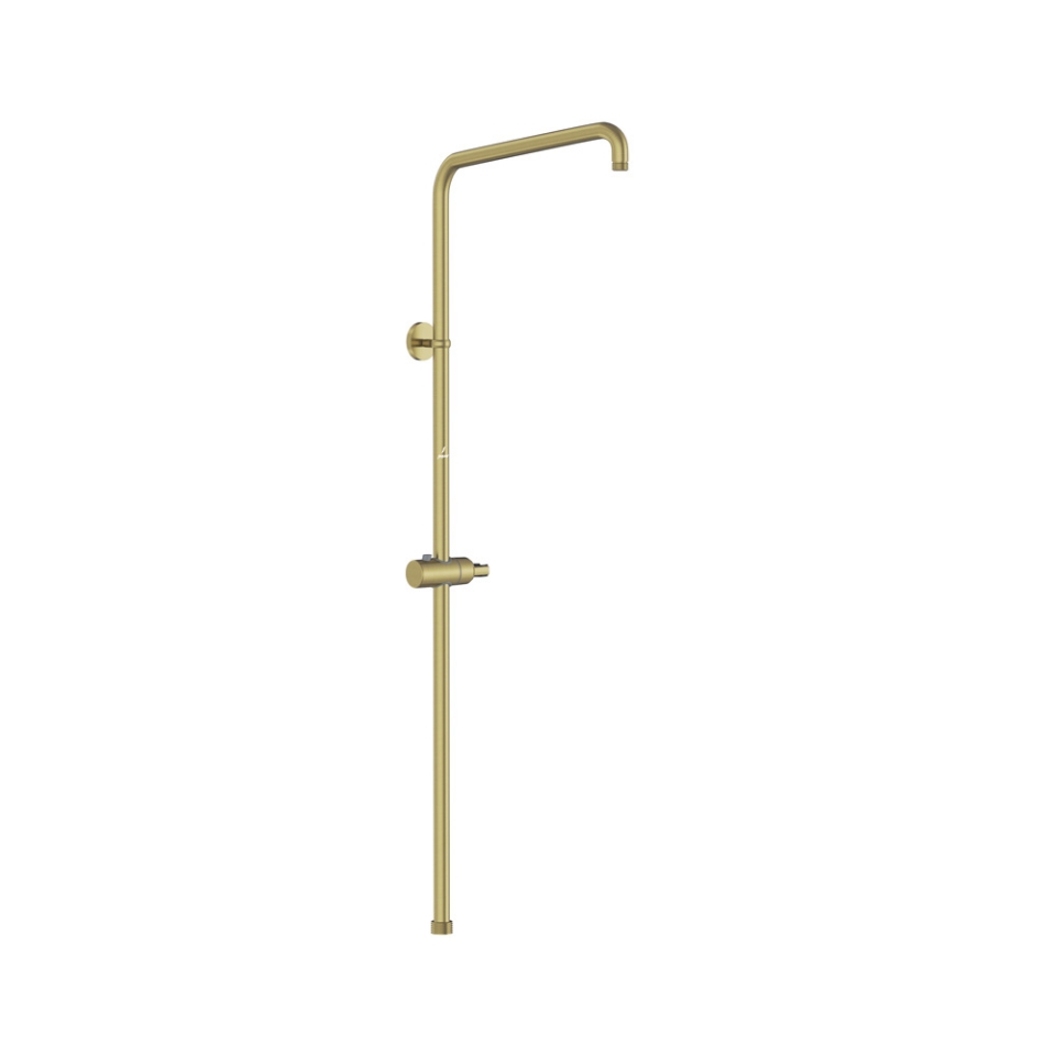 Picture of Asta colonna doccia arrotondata - Bronzo antico